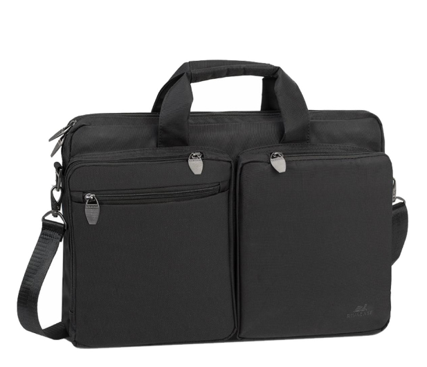 RIVACASE Tiergarten 8530 Torba laptop 16" czarna - 739437 - zdjęcie
